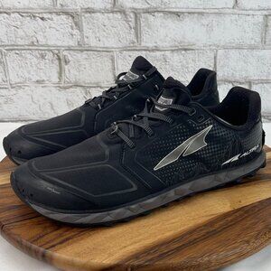 Altra Superior 4 Mens 13 Black Gray Trail Running Shoes AFM1953G-0
